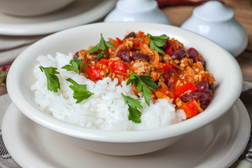 Chilli con carne.