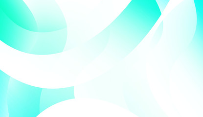 Creative Shiny Waves. For Design Flyer, Banner, Landing Page. Colorful Vector Illustration.