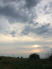 clouds over the sky timelapse