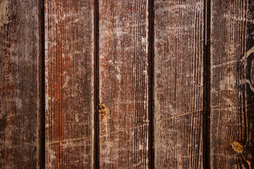 Vintage worn wood gate texture