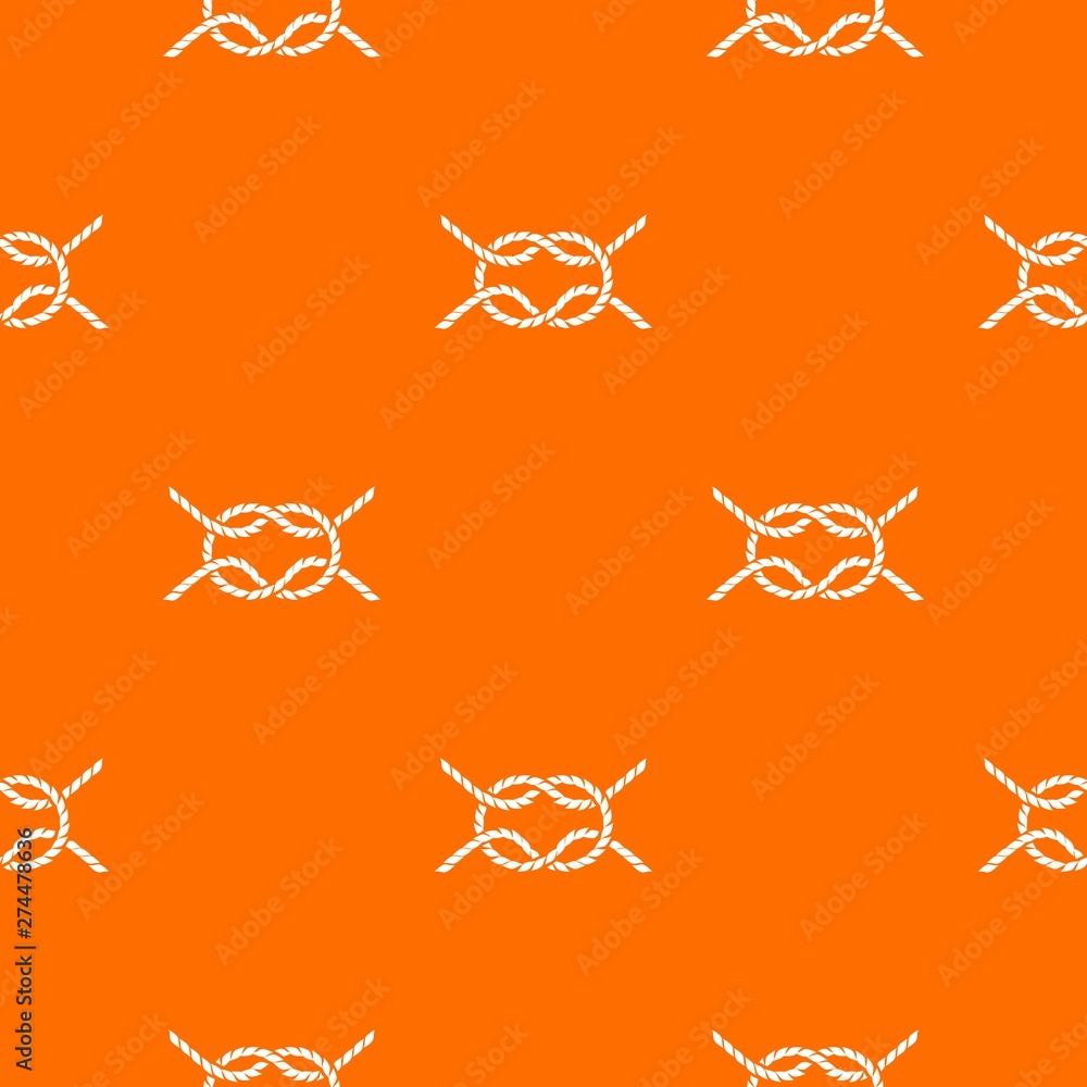 Poster rope pattern vector orange for any web design best