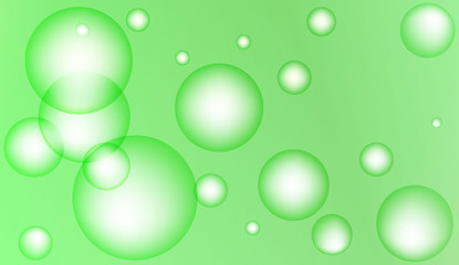 Abstract illustration with blurred drops. For flyer, brochure, booklet and websites design Bright Gradient Color Vector illustration.