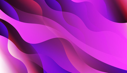 Abstract Background With Dynamic Effect. Design For Your Header Page, Ad, Poster, Banner. Vector Illustration with Color Gradient