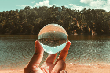 Mula dam, it is a dam in the middle of the forest, in Sintra, Portugal