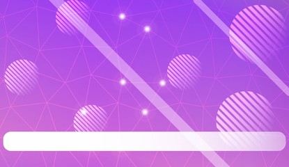 Pattern with abstract line in triangles, line, circle, space for text style. For wallpaper, presentation background, interior design, fashion print. Vector illustration.