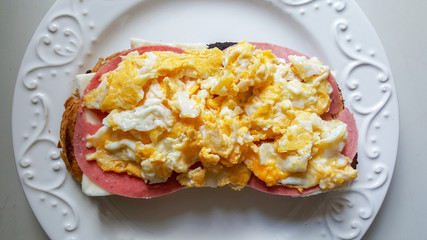 Healthy Organic Egg Breakfast Food