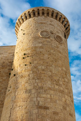 Castillo de los Sarmierto in Fuentes de Valdepero (Palencia - Castilla y Le&oacute;n - Spain). XV century.