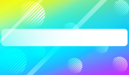 Abstract Blurred Gradient Background with Line, Circle. With Light. For Bright Website Banner, Invitation Card, Scree Wallpaper. Vector Illustration