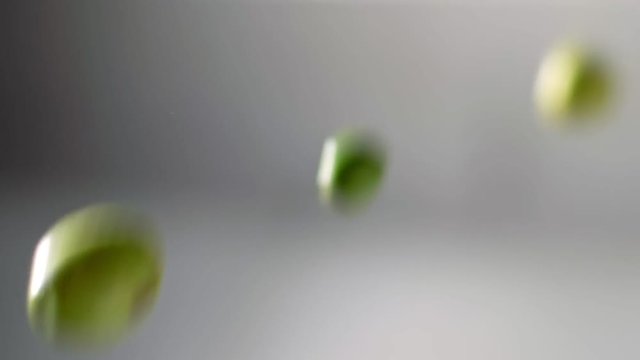 Falling olives. Production,farming, agriculture, food-slow motion