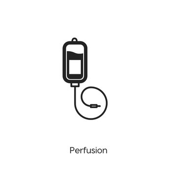 perfusion icon. perfusion vector symbol. Linear style sign for mobile concept and web design. perfusion symbol illustration. Pixel vector graphics - Vector	