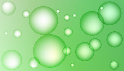 Abstract illustration with blurred drops. For flyer, brochure, booklet and websites design Bright Gradient Color Vector illustration.