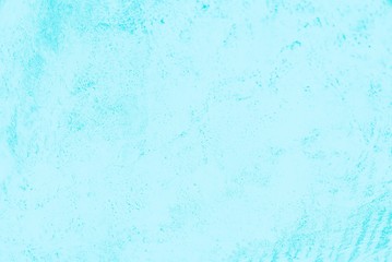 Light blue turquoise color concrete background, beton pattern