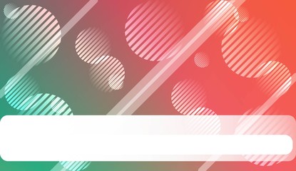 Modern Screen Gradient Design with Line, Circle. For Your Graphic Design, Banner Or Poster. Vector Illustration.