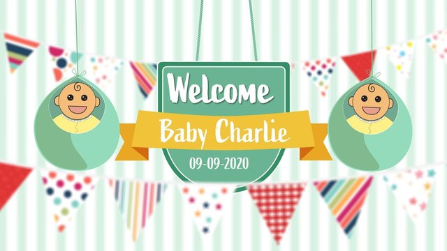 Welcome Baby Title