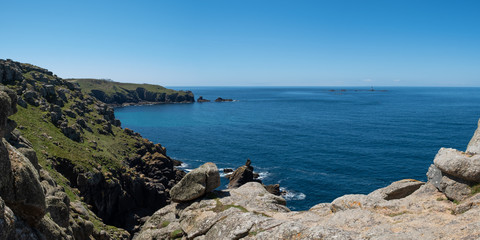 Around lands end cornwall england uk 