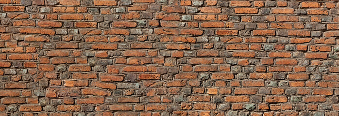 red brick wall texture grunge background