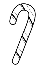 Sweet and delicious candy cane design