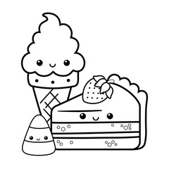 Sweet and delicious food design