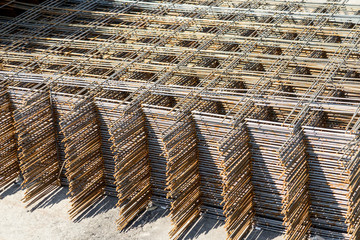metal mesh for reinforcing concrete construction. Sale of metal mesh.