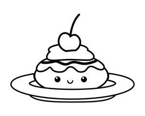 Sweet and delicious cake design