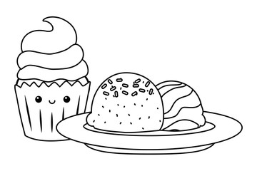 Sweet and delicious food design