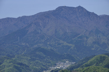 Fototapeta premium 三ツ峠山