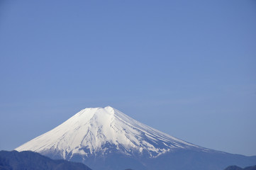 九鬼山より富士山