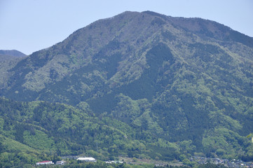 Fototapeta premium 菊花山より扇山