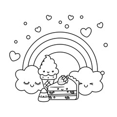 Sweet and delicious food design