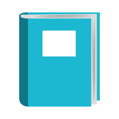 Book education symbol isolated cartoon