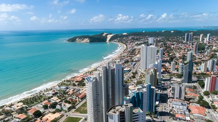 Peel and stick wall murals Brasil Beautiful aerial image of the city of Natal, Rio Grande do Norte, Brazil.