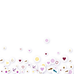 Social media marketing, Communication concept.