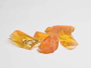Fire Opal raw gemstones