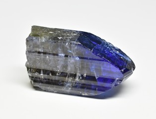 Tanzanite raw gemstone crystal