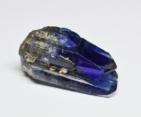 Tanzanite raw gemstone crystal