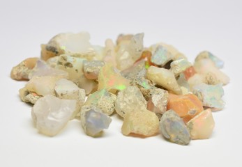 Opal natural raw gemstones