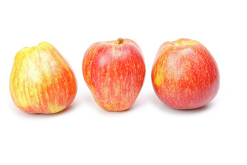 Three striped red apple