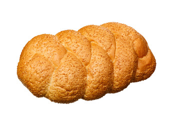 Dark shabbat challah