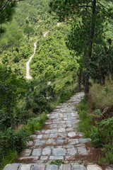 Stone Steps in the Mountains