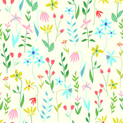 Wildflowers in the air Light