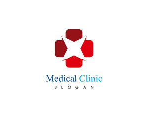 Medical clinic logo and design vector health