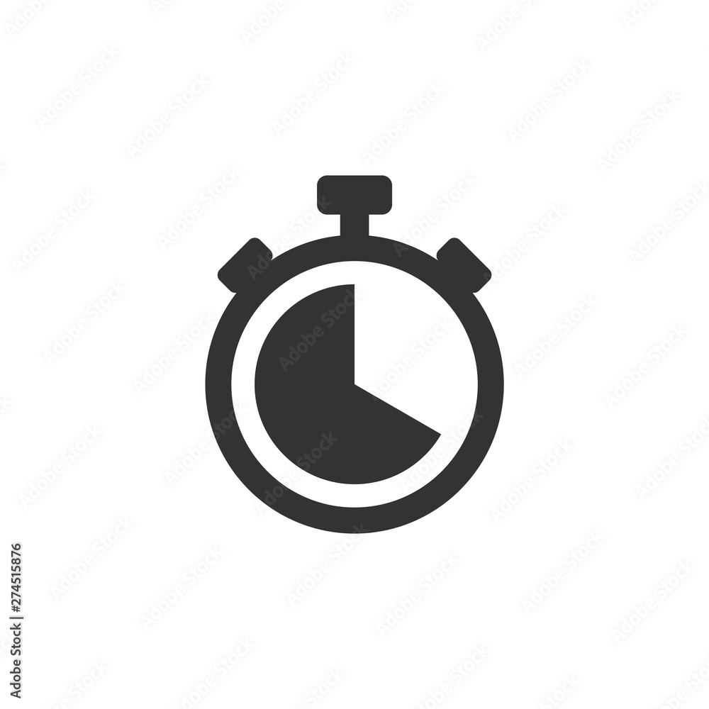 Poster Time icon template black color editable. Clock symbol Flat vector sign isolated on white background. Simple logo vector illustration for graphic and web design.