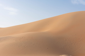 Fototapeta na wymiar Arabische Sandwüste