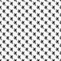 black and white seamless quality pattern