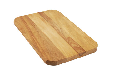 Cutting board isolated on white background