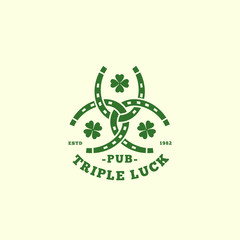 Triple luck logo