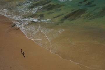 hiking on a pilgrim´s path in odeceixe, portugal