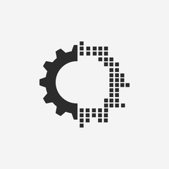 Digital transformation symbol. New trend digital concept symbol.
