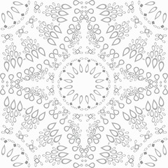 Ornament beautiful pattern with mandala illustration