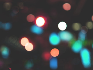 Fototapeta premium bokeh of illumination for light clipping part 
